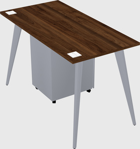 Modern rectangular office desk