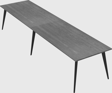 Modern rectangular office desk