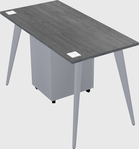 Modern rectangular office desk
