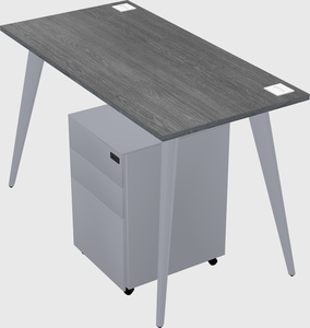 Modern rectangular office desk