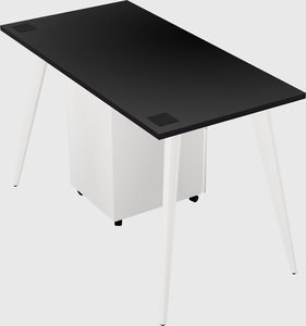 Modern rectangular office desk