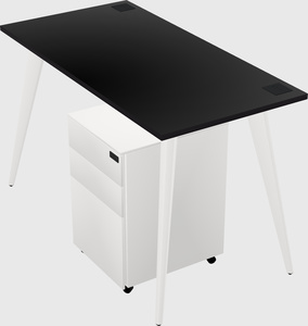 Modern rectangular office desk