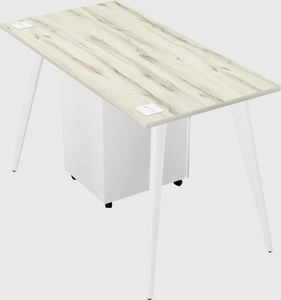 Modern rectangular office desk