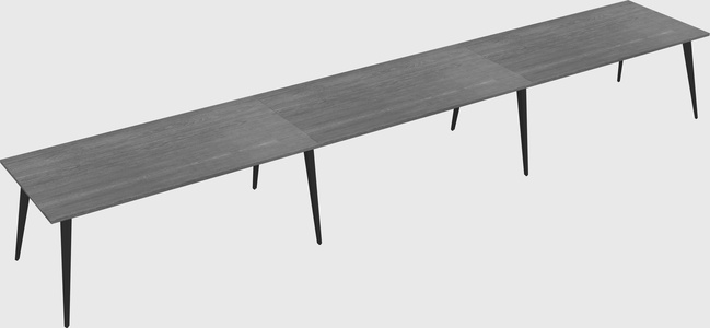Modern rectangular office desk