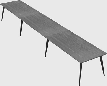Modern rectangular office desk