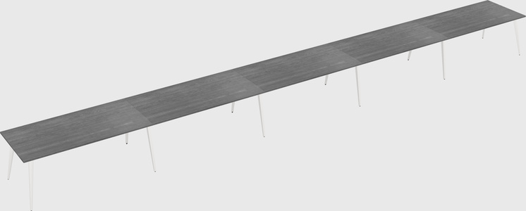 Modern rectangular office desk