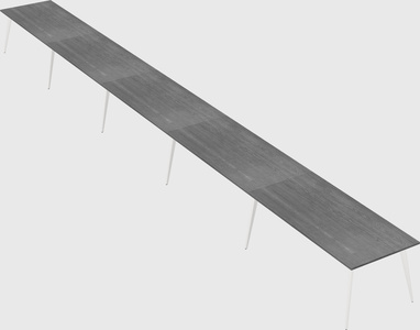 Modern rectangular office desk