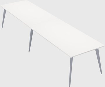 Modern rectangular office desk
