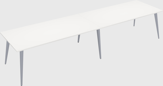 Modern rectangular office desk