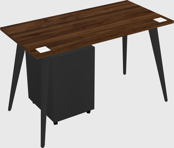 Modern rectangular office desk