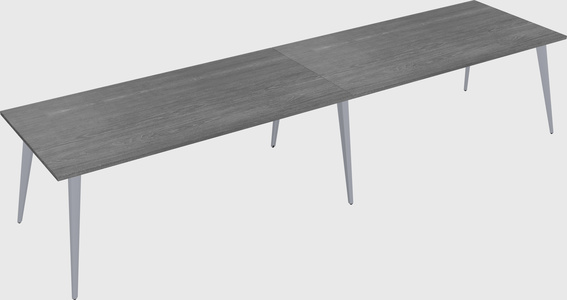 Modern rectangular office desk