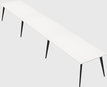 Modern rectangular office desk