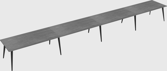 Modern rectangular office desk