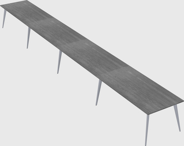 Modern rectangular office desk