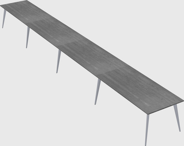 Modern rectangular office desk