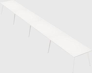 Modern rectangular office desk