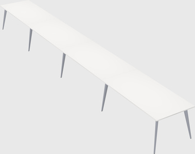 Modern rectangular office desk