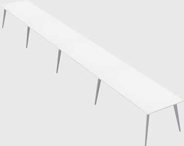 Modern rectangular office desk