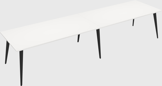 Modern rectangular office desk