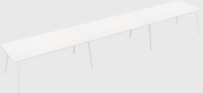 Modern rectangular office desk