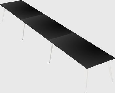 Modern rectangular office desk