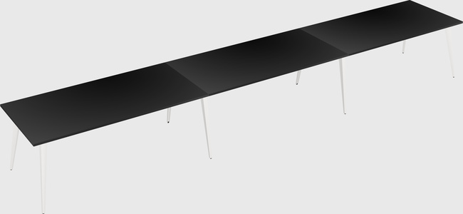 Modern rectangular office desk
