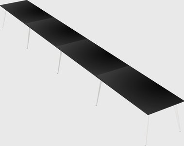 Modern rectangular office desk