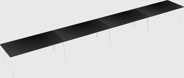 Modern rectangular office desk