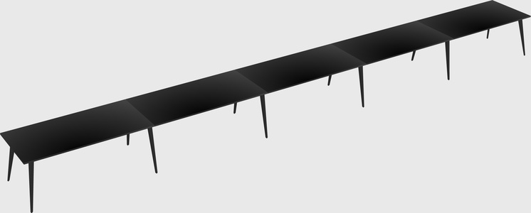 Modern Rectangular Office Desk