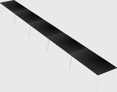 Modern rectangular office desk