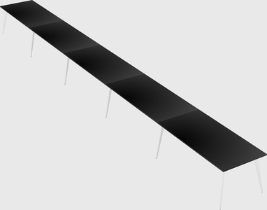 Modern rectangular office desk