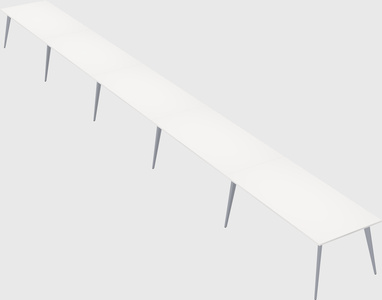 Modern rectangular office desk