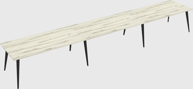 Modern rectangular office desk