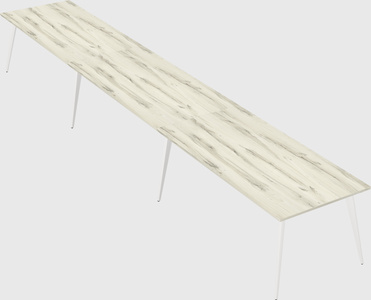 Modern rectangular office desk