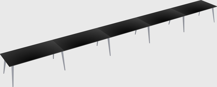 Modern Rectangular Office Desk