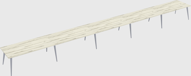 Modern rectangular office desk