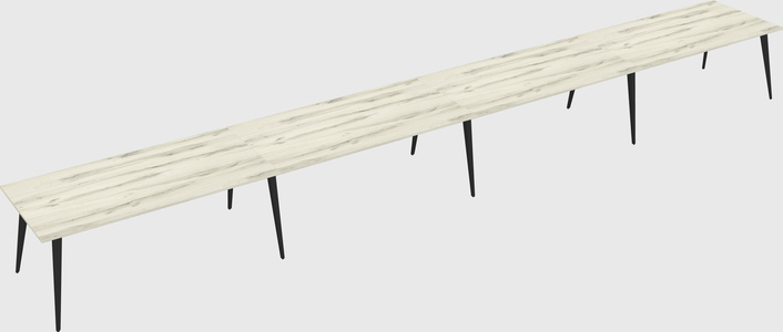 Modern rectangular office desk