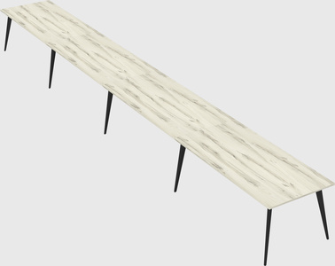 Modern rectangular office desk