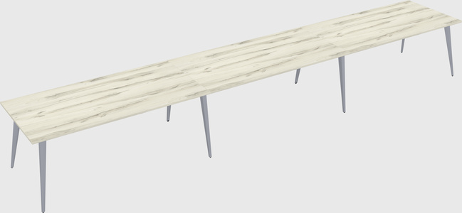 Modern rectangular office desk