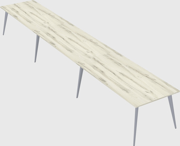 Modern rectangular office desk