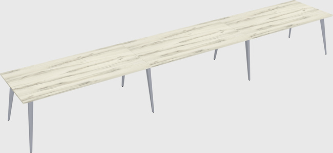Modern rectangular office desk