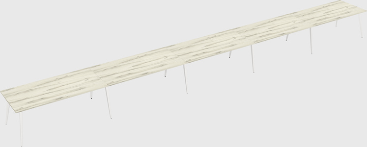 Modern rectangular office desk