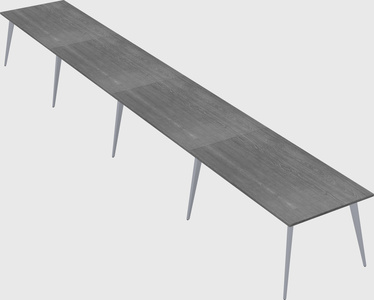 Modern rectangular office desk