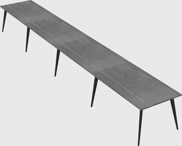 Modern rectangular office desk