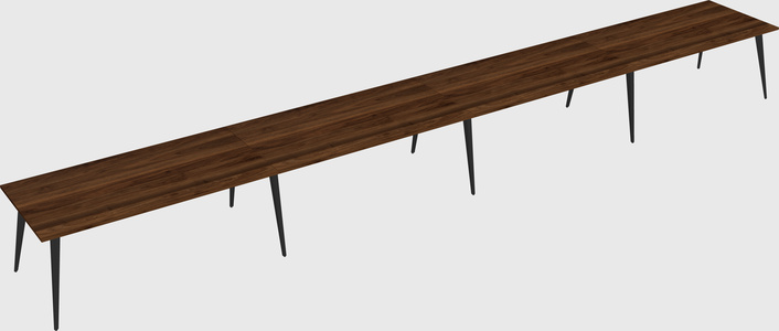 Modern rectangular office desk