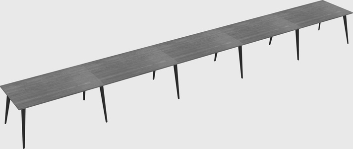 Modern rectangular office desk