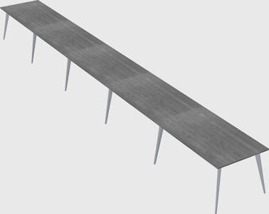 Modern rectangular office desk