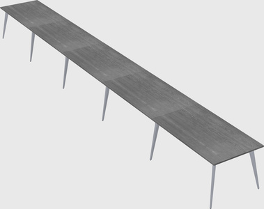 Modern rectangular office desk