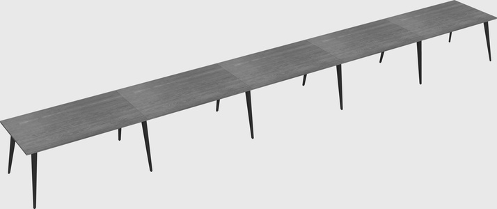 Modern rectangular office desk