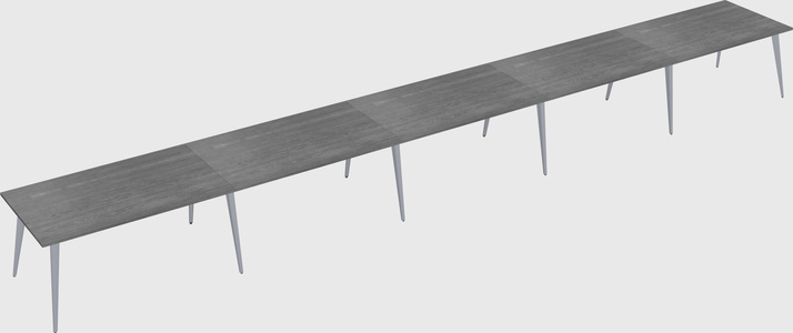Modern rectangular office desk